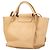 Big Bag Céline Celine Pequena Bolsa de Couro Marrom Caramelo - vista 2