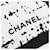 Timeless Chanel Seidenschal Schwarz Weiß - Ansicht 4