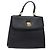 Chloé Borsa a Mano Chloe in Pelle Nera e Oro Auth BA4194 Nero D'oro