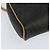 Borsa a spalla in tela a nido d'ape PVC nera e oro Christian Dior Auth sw1341 Nero D'oro - vista 4