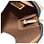 Borsa a spalla in tela a nido d'ape PVC nera e oro Christian Dior Auth sw1341 Nero D'oro - vista 9
