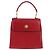 Borsa a mano VERSACE in pelle rossa e oro Auth ac3851V Rosso D'oro - vista 13