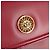 Borsa a mano VERSACE in pelle rossa e oro Auth ac3851V Rosso D'oro - vista 17