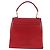 Borsa a mano VERSACE in pelle rossa e oro Auth ac3851V Rosso D'oro - vista 2