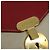 Céline Borsa a Spalla CELINE in Pelle Rossa e Oro Auth bs28138 Rosso D'oro - vista 15
