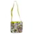 Hermès Borsa a Spalla HERMES Seta Gialla Argento Auth 131787SM Giallo