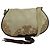 Borsa a Spalla Miu Miu in Camoscio Grigio Oro Auth sw1086 Marrone D'oro