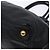 Ribbon PRADA Borsa a Mano in Pelle Nera e Oro con Nastro Auth yk18879 Nero D'oro - vista 10