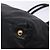 Ribbon PRADA Borsa a Mano in Pelle Nera e Oro con Nastro Auth yk18879 Nero D'oro - vista 12