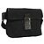 Marsupio GG Canvas Gucci Nero Argento 131236 Auth yk18870