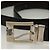 Cintura occhiali da sole Gianni Versace 2 pezzi Nero Marrone Auth bs27236 - vista 4