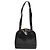 Borsa a Spalla GUCCI Pelle Verniciata Nera Oro Auth ep9690 Nero D'oro - vista 3
