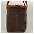 Céline Borsa a mano in tela Macadam CELINE in pelle PVC marrone oro Auth 132898 D'oro - vista 4