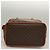 Céline Borsa a mano in tela Macadam CELINE in pelle PVC marrone oro Auth 132898 D'oro - vista 9