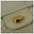 BALLY Borsa a Spalla in Pelle Bianca e Oro Auth bs28307 Bianco D'oro - vista 14