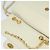 BALLY Borsa a Spalla in Pelle Bianca e Oro Auth bs28307 Bianco D'oro - vista 16