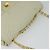 BALLY Borsa a Spalla in Pelle Bianca e Oro Auth bs28307 Bianco D'oro - vista 6