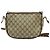Borsa Sherry Line GG Supreme Web di GUCCI in PVC beige e oro 89 02 032 Auth BA4062 D'oro - vista 3
