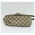Borsa Sherry Line GG Supreme Web di GUCCI in PVC beige e oro 89 02 032 Auth BA4062 D'oro - vista 9