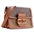 LOUIS VUITTON - Borsa a tracolla Dauphine mini Louis Vuitton in tela monogrammata Marrone - vista 2