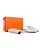 HERMÈS - Hermès Trocadéro Mules aus silbernem Leder (Größe 37) - Ansicht 6
