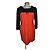 Kleid Moschino Cheap And Chic Schwarz Rot