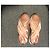 Casadei Slip-On Sneakers Pfirsich Stoff - Ansicht 5