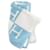 Hermès Avalon Baby Blanket White Blue Cashmere Wool  - view 1
