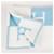 Hermès Avalon Baby Blanket White Blue Cashmere Wool  - view 3