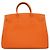 Borsa Hermès Birkin 40 Togo Arancione - vista 17