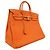 Borsa Hermès Birkin 40 Togo Arancione - vista 2