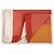 Hermès Avalon Decke Kaschmir Wolle Weiß Rot Orange - Ansicht 5