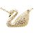 Colar Cisne Swarovski - vista 2