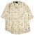 Autre Marque Gracias CHEMISETAS DE CUELLO ABIERTO A CUADROS Camisa de algodón Edición limitada Beige