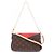 Clutch Pallas Monogram Louis Vuitton borsa 2 in 1 Marrone Rosso