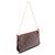 Clutch Pallas Monogram Louis Vuitton borsa 2 in 1 Marrone Rosso - vista 2