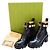 Botas de cuero Gucci GG Marmont