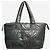 Chanel Borsa tote in nylon cocoon 2008 grigio-verde - vista 3