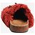 Tory Burch Smoked paprika shearling mules - size EU 36.5 - view 3