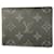 Louis Vuitton Monogram Eclipse Slender Wallet Black