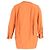 Chaqueta sin cuello Marni en nylon naranja Coral - vista 3