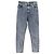 Jeans boyfriend Miu Miu en lavado claro gris en algodón azul Azul claro