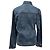 Apc Chaqueta abotonada A.P.C. con bolsillos en el pecho en denim azul - vista 3