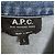 Apc Chaqueta abotonada A.P.C. con bolsillos en el pecho en denim azul - vista 4