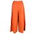 Pantalones Palazzo de Popelín Naranja de Algodón Max Mara Navigli Coral - vista 3