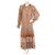 Free People Maxikleid aus Viskose Mehrfarben