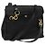 BALLY Borsa a Spalla in Pelle Trapuntata con Catena Nera Oro Auth BA4040 Nero D'oro