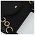 BALLY Borsa a Spalla in Pelle Trapuntata con Catena Nera Oro Auth BA4040 Nero D'oro - vista 6