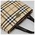 Borsa a mano in PVC beige con motivo Nova Check di BURBERRY Argento Auth ki5862 - vista 19
