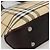Borsa a mano in PVC beige con motivo Nova Check di BURBERRY Argento Auth ki5862 - vista 3